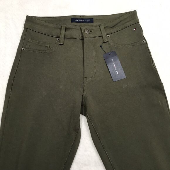 NWT TOMMY HILFIGER Legging Jean Women 8 (28x30) 5 Pocket Stretch Viscose Pant - Picture 3 of 16